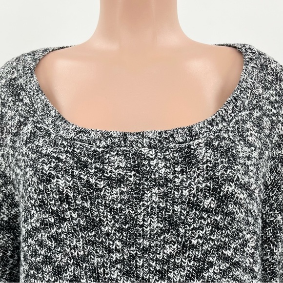 NWT Express Braided Side High-Low Cotton Knit Sweater - Picture 5 of 14